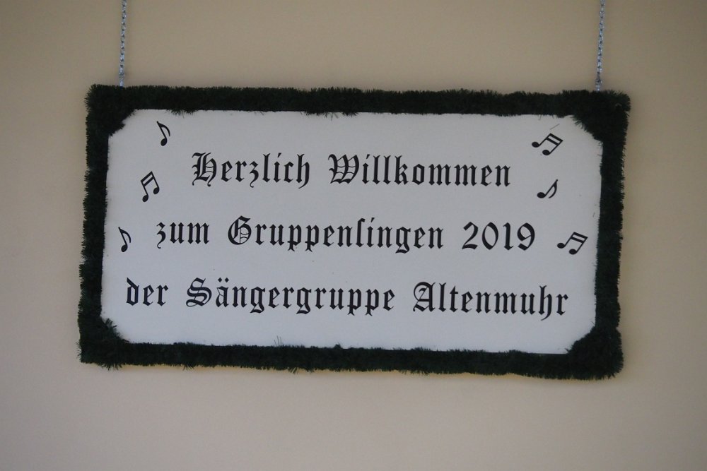 Gruppensingen 2019